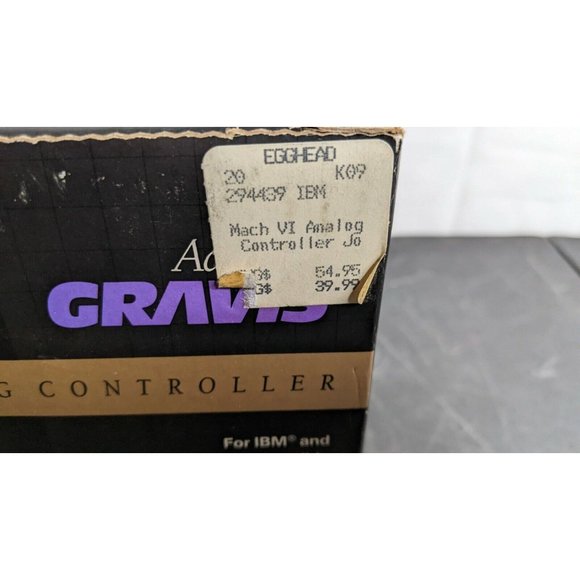 Vintage 1980 Advanced Gravis Analog Joystick Controller IBM PC Flightstick 15pin - Picture 4 of 12